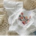 Костюм для дівчинки з джинсовими шортами 10515, Розмір 140