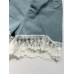 Костюм для дівчинки з джинсовими шортами 10515, Розмір 140