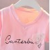 Літній костюм для дівчинки рожевий верх Canterbury 1016, Розмір 100
